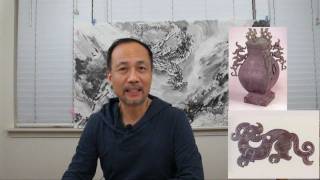 Henry Lis Chinese Brush Painting Class Lesson 11  Long DragonTrailer [upl. by Harbour]