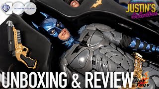 Hot Toys Batman WB100 Unboxing amp Review [upl. by Sukul]