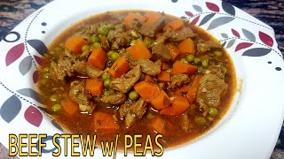 How to cook BAZELLA  Lebanese Beef Stew w Peas [upl. by Nospmoht]