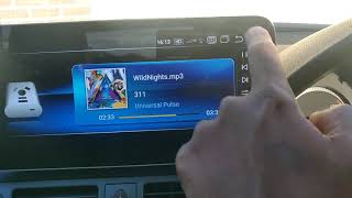 Fix for  No Sound No NTG menu in Android display Mercedes Benz [upl. by Hannad]