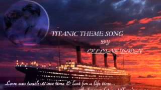 TITANIC MOVIE THEME SONGINSTRUMENTALCELLINE DION [upl. by Areht]