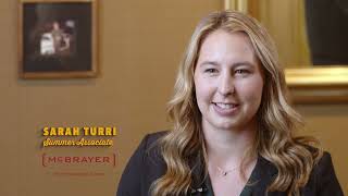 Introducing 2024 McBrayer Summer Associate Sarah Turri [upl. by Kenon]