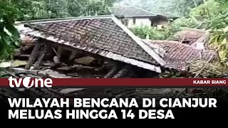 Daerah Terdampak Bencana Tanah Bergerak di Cianjur Meluas  Kabar Siang tvOne [upl. by Ydne46]