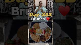 Day222 My Healthy Brunch routine♥️ aruvameesaikoduvaparva vijayalakshmitulasi weightloss tasty [upl. by Dow170]