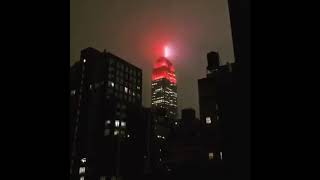 NYC COVID19 Display w Chicago Tornado Siren [upl. by Arotak]