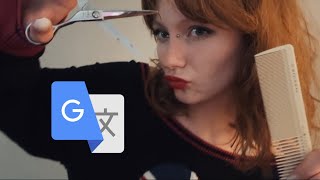 asmr ✂️ girl with broken english gives you a haircut ✂️ roleplay  heavy accent  snips soft spoken [upl. by Aiclef265]