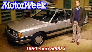 1984 Audi 5000 S  Retro Review [upl. by Naamann]