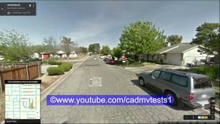 Hemet California behind the wheel test route  1 [upl. by Gambrill470]