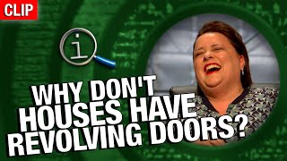 Why Dont Houses Have Revolving Doors  QI [upl. by Alyacim]