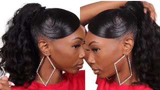 Barbie Ponytail Quick Weave Tutorial [upl. by Haraz717]