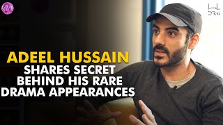 Adeel Hussain Shares Secret Behind His Rare Drama Appearances  Gair  Mominas Mixed Plate [upl. by Cirderf]