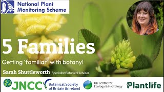 Becoming familiar with botany  exploring five plant families Webinar Recording [upl. by Krause]