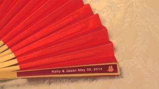 How to Video  Paper Hand Fan Labels [upl. by Aspia]