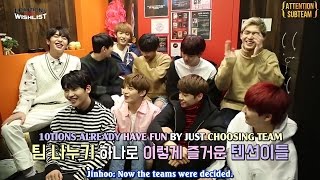 ENGSUB UP10TIONS WISHLIST BURST V Ep2 Personality Investigation Room Escape Game [upl. by Euginimod794]