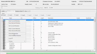 Overview of Samsung HDD Firmware Repair Tool DFLSRP [upl. by Eserrehs]