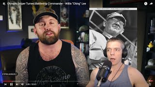 Navy Vet Reacts to Olympic Sniper Turned Battleship Commander  Willis Ching Lee by Fat Electrician [upl. by Murial746]