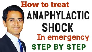 ANAPHYLACTIC SHOCKANAPHYLAXIS EMERGENCY MANAGEMENT PROTOCOLANAPHYLAXIS REACTION TREATMENT NURSING [upl. by Shanney]