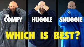 The Comfy vs Huggle vs Snuggie Which is Best [upl. by Guinna]