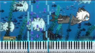 Changed Special OST Aquatic Life Piano Tutorial [upl. by Esaertal726]