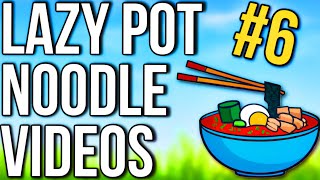 10 Minutes of Lazy Pot Noodle Cooking ASMR videos 6  COOKING  ASMR  MUKBANG [upl. by Haig757]