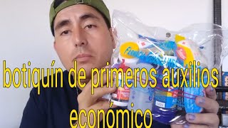 botiquín de primeros auxilios económico [upl. by Eetnahc]