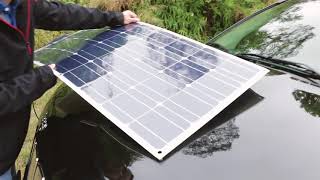 ALLPOWERS 100W Monocrystalline Solar Panel [upl. by Larimor]