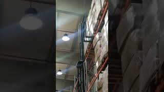 Narrow aisle master forklift works skills [upl. by Aidua]