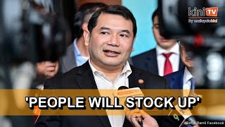 Rafizi Announcing new diesel price in advance will cause hoarding [upl. by Lorilee]