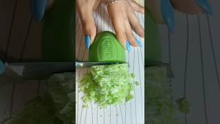 Cutting dry soap on table asmrsoap oddlysatisfying asmrsounds [upl. by Mortimer]