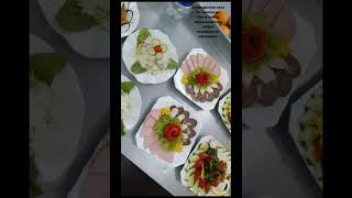 food catering cooking salad buffet charcuterieboard chef еда delicious charcuterie [upl. by Leiuqeze]