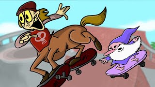 SKATEBOARDS AND CENTAURS  Animated Short Film [upl. by Dunstan]