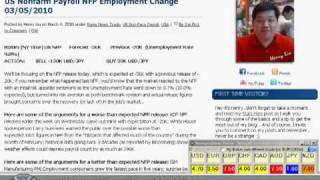 NFP Nonfarm Payroll Live Forex Trade [upl. by Drofkcor486]