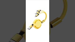 3 In 1 Retractable Charger Charging Cable [upl. by Eonak]