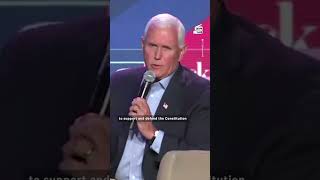 Former VP Mike Pence Wont Endorse Donald Trump [upl. by Heyra]