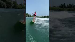 Wakesurfing Lessons in Toronto ON [upl. by Anoirtac]