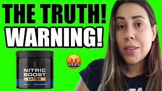 NITRIC BOOST ULTRA REVIEW 🚨🚫BIG WARNING🚫🚨 NITRIC BOOST ULTRA REVIEWS  NITRIC BOOST ULTRA [upl. by Tezil]