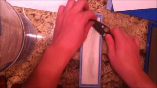 Spyderco Whet Sharpening Stones CPM S30V [upl. by Aynotal]