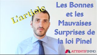 Investissement Pinel  Les 4 choses à savoir [upl. by Germin465]