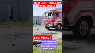 mobil damkar di hadang masa lalu seperti di video [upl. by Kayle238]