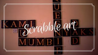 DIY Scrabble Art Home Decor  DIY with Jolynn [upl. by Monica787]