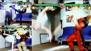 Sega Superstars Virtua Fighter Review  PS2 Eyetoy Game [upl. by Jens783]