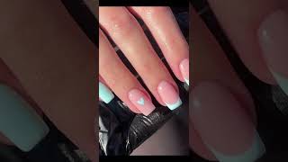 Nagelstudio Vlog💓 preppy nails waren btw Gel Nägeln💓 [upl. by Ydnamron]