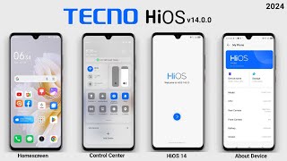 Tecno HiOS 14  Upcoming Features  Android 14  Custom Rom  Experience Stylish Customizations [upl. by Adnuhsat]