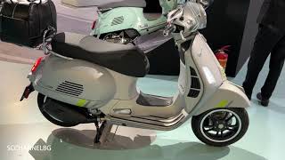 Vespa GTS 300 Super S 2024 Walkaround  EICMA 2023 [upl. by Mallis]