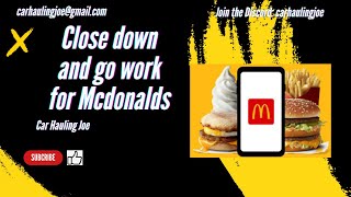 Close down and go work for Mcdonalds [upl. by Aramoix]