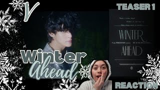 V Winter Ahead with PARK HYO SHIN Teaser 1 REACTION THIS IS A MOVIE TRAILER [upl. by Nedry]