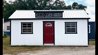 12x24 StorMor White Dormer Garage [upl. by Ffilc]