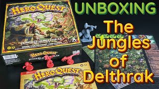 HEROQUEST Jungles of Delthrak UNBOXING amp Overview [upl. by Gautious255]