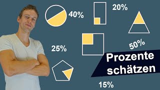 Prozentrechnung  sehr leichte Einführung  Prozente schätzen  Das versteht jeder  LehrerBros [upl. by Haleemaj523]