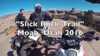 KTM 990 and 1190R Offroad on Slickrock Trail Moab [upl. by Elbas792]